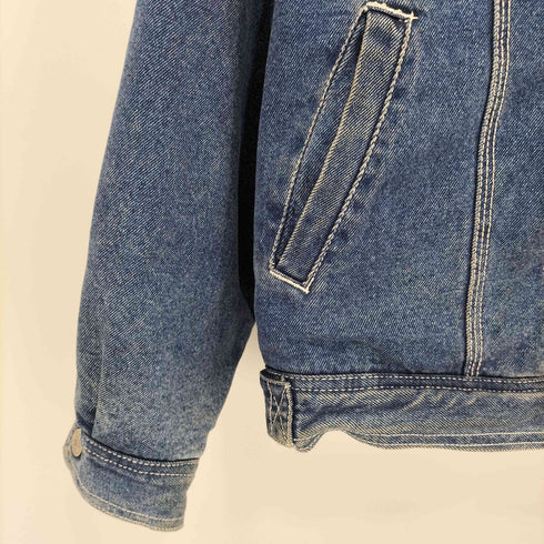 エドウィン EDWIN 裏ボア Gジャン デニムジャケット メンズ import:L