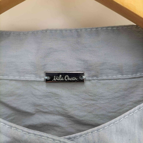 ミラオーウェン Mila Owen 22SS スタンドカラー タック スリーブ BL ブラウス レディース JPN:0