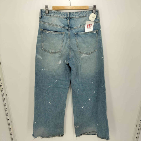 ザラ ZARA TRF SUPER WIDE LEG LOW RISE デニム メンズ FR:36-38