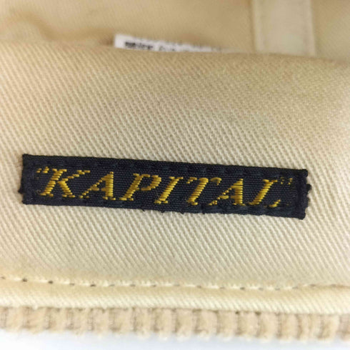 キャピタル KAPITAL 8Wコーデュロイ ベイビーベイビーCAP メンズ ONE SIZE