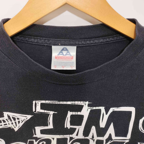 アルスタイルアパレルアクティブウェアー ALSTYLE APPAREL & ACTIVEWEAR 90-00S USA製 L/SクルーネックTシャツ メンズ import:M