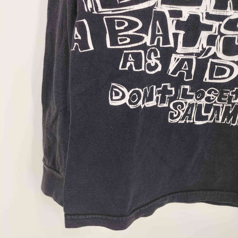 アルスタイルアパレルアクティブウェアー ALSTYLE APPAREL & ACTIVEWEAR 90-00S USA製 L/SクルーネックTシャツ メンズ import:M