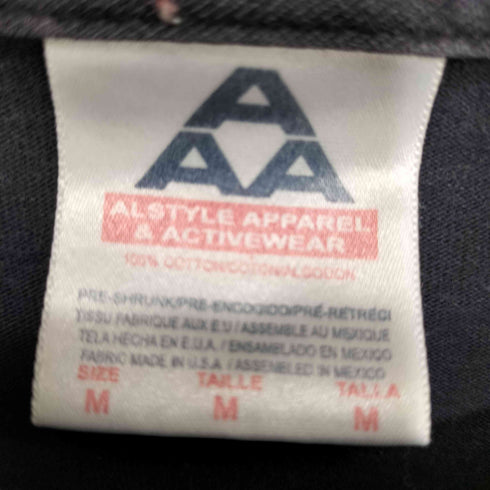 アルスタイルアパレルアクティブウェアー ALSTYLE APPAREL & ACTIVEWEAR 90-00S USA製 L/SクルーネックTシャツ メンズ import:M