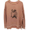 TIMETRU バンド・ヘビメタプリント LS クルーネックスウェット メンズ import:M