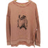 TIMETRU バンド・ヘビメタプリント LS クルーネックスウェット メンズ import:M
