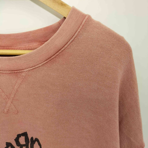 TIMETRU バンド・ヘビメタプリント LS クルーネックスウェット メンズ import:M