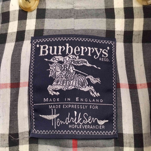 バーバリーズ BURBERRYS 裏地ノバチェック 一枚袖 ステンカラーコート バルマカーンコート レディース
