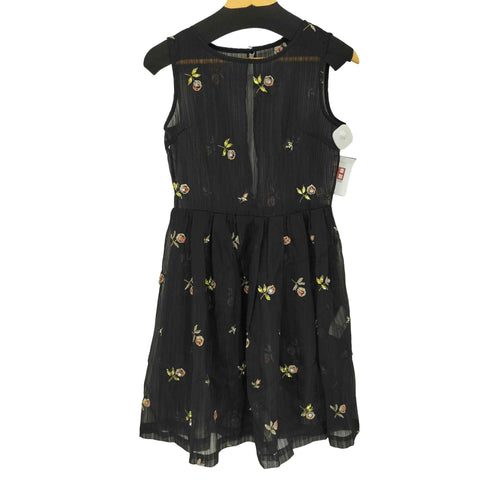 リリーブラウン Lily Brown 刺繍オーガンジーワンピース レディース JPN:1