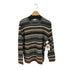 ポールスミスロンドン Paul Smith LONDON レーヨンカシミヤ混 ボーダーニットセーター メンズ JPN:L