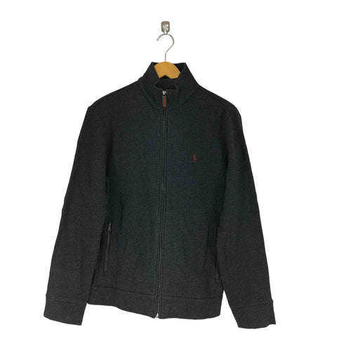 ポロラルフローレン POLO RALPH LAUREN ジャカードフリースジップアップセーター ドライバーズニット メンズ JPN:S