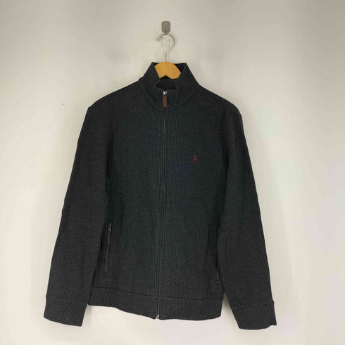 ポロラルフローレン POLO RALPH LAUREN ジャカードフリースジップアップセーター ドライバーズニット メンズ JPN:S