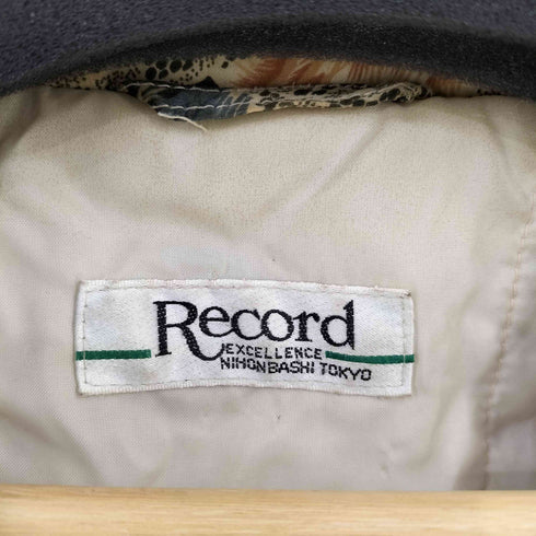 Record 花柄 キルティング ジャケット メンズ