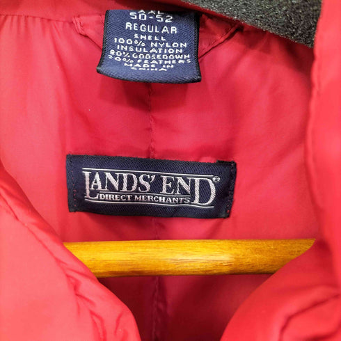 ランズエンド LANDS END 00s スナップボタン ダウンベスト メンズ XXL
