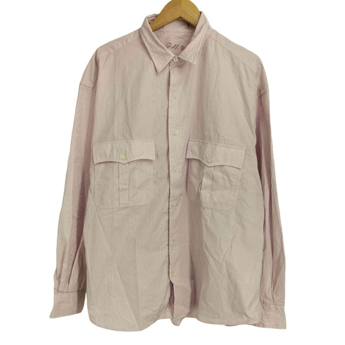 ポータークラシック PORTER CLASSIC ROLL UP STRIPE SHIRT サクラ メンズ L
