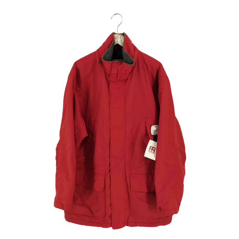 ランズエンド LANDS END 90S POLARTEC 裏フリースナイロンハーフコート メンズ L