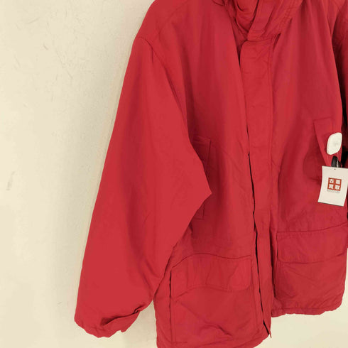 ランズエンド LANDS END 90S POLARTEC 裏フリースナイロンハーフコート メンズ L