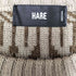 ハレ HARE 総柄 アクリル ウール クルーネック 3D ニット セーター メンズ import:M