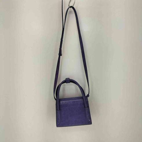 FIND KAPOOR 型押しクロコ 2WAY ミニショルダーバッグ レディース