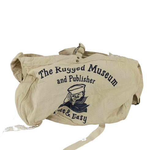 ラギッド ミュージアム THE RUGGED MUSEUM キャンバス ニュースペーパーバッグ メンズ