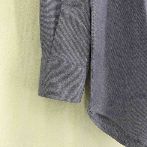 カフェソーホー CAFE SOHO CASHMERE BLEND WOOL カシミヤ混 ウールシャツ メンズ LL