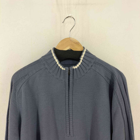 アディダスオリジナルス adidas Originals 00s ハーフジップニットセーター 万国旗タグ メンズ import:L