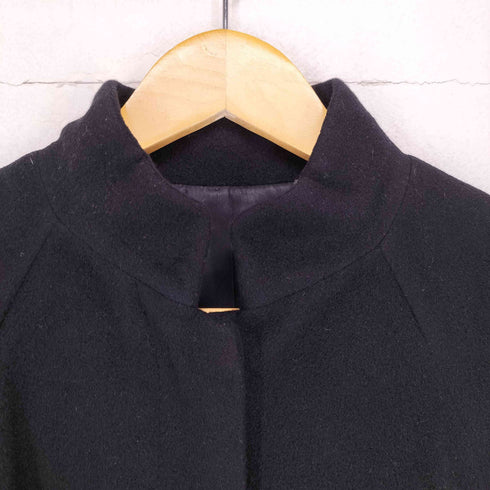 ウールアンゴラスタンドカラーワイドコート WOOL&ANGOLA レディース