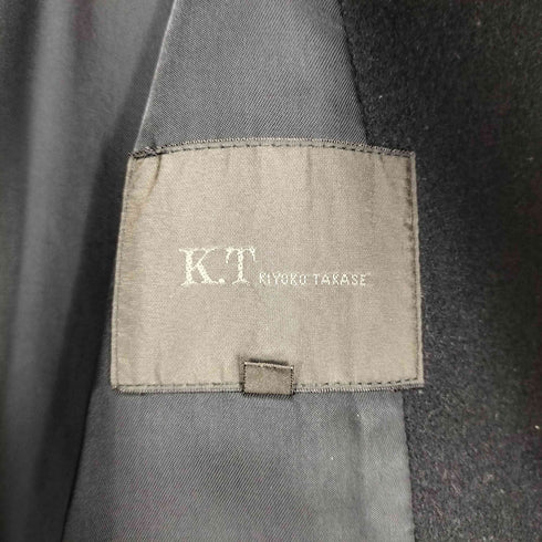 ウールアンゴラスタンドカラーワイドコート WOOL&ANGOLA レディース