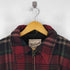 ウールリッチ WOOLRICH 90s USA製 タータンチェック ウールジップジャケット メンズ JPN:L