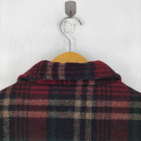 ウールリッチ WOOLRICH 90s USA製 タータンチェック ウールジップジャケット メンズ JPN:L