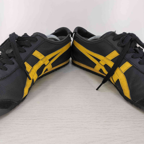 オニツカタイガー ONITSUKA TIGER MEXICO 66 BLACK/YELLOW メキシコ 66 ブラック イエロー メンズ JPN:29