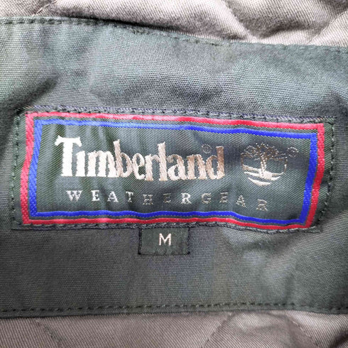 ティンバーランド Timberland 90s レザートリム マルチポケット 中綿ハンティングジャケット メンズ JPN:M M