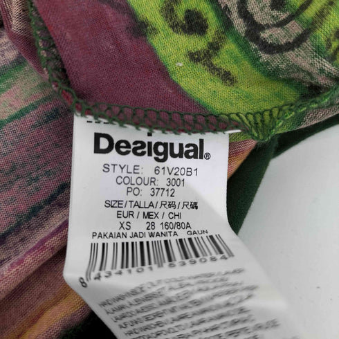 デシグアル Desigual JUDITHH ノースリーブワンピース レディース import:XS