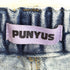 プニュズ PUNYUS 24SS デザインデニムカーゴロングスカート レディース 2