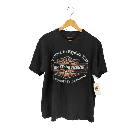 ハーレーダビッドソン HARLEY-DAVIDSON usa製 両面プリント シングルステッチ メンズ JPN:L