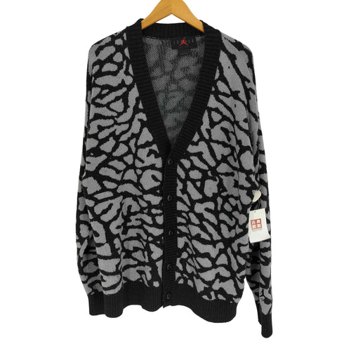 ジョーダンブランド JORDAN BRAND 23SS AS M J FLT HRTG CARDIGAN BLACK CEMENT GREY PHANTOM FLT ヘリテージ カーディガン メンズ import:L