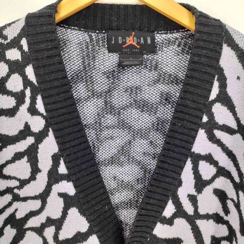 ジョーダンブランド JORDAN BRAND 23SS AS M J FLT HRTG CARDIGAN BLACK CEMENT GREY PHANTOM FLT ヘリテージ カーディガン メンズ import:L