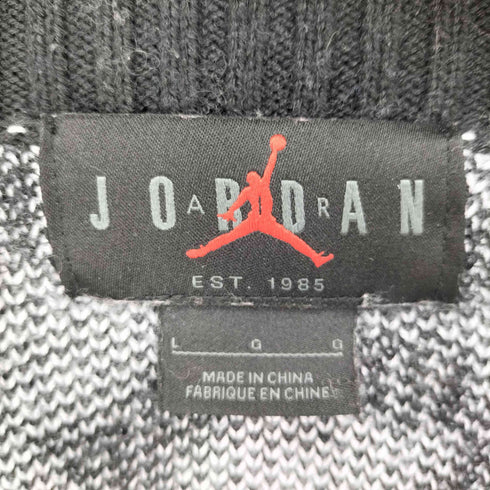 ジョーダンブランド JORDAN BRAND 23SS AS M J FLT HRTG CARDIGAN BLACK CEMENT GREY PHANTOM FLT ヘリテージ カーディガン メンズ import:L