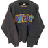 ナイキ NIKE 90S USA製 銀タグ プリントワイドクロップドスウェットプルオーバー メンズ