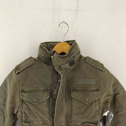 エーケイエム AKM M65 COLD WEATHER ボアライナー付 ミリタリージャケット メンズ M