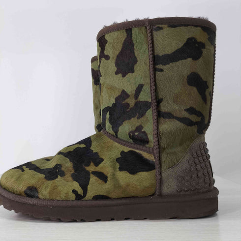 アグ UGG クラシック ショート ムートンブーツ CLASSIC SHORT ROWLAN ハラコ メンズ JPN:26