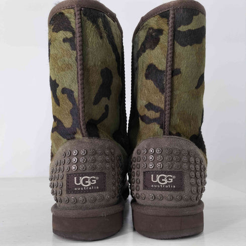 アグ UGG クラシック ショート ムートンブーツ CLASSIC SHORT ROWLAN ハラコ メンズ JPN:26