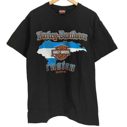 ハーレーダビッドソン HARLEY-DAVIDSON 90-00S honduras roatan クルーネック S/S Tシャツ メンズ