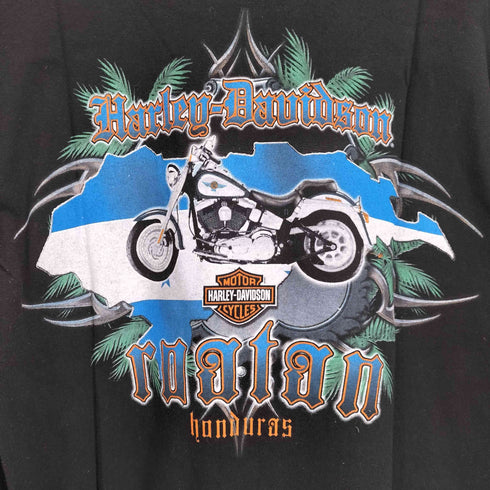 ハーレーダビッドソン HARLEY-DAVIDSON 90-00S honduras roatan クルーネック S/S Tシャツ メンズ