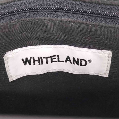 ホワイトランド WHITELAND 総柄ショルダーバッグ メンズ