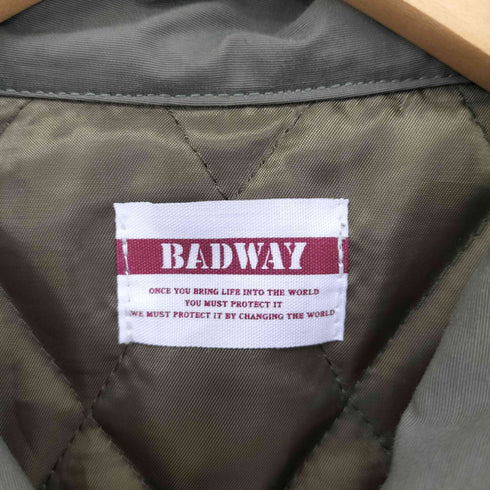 BADWAY military cut back jacket メンズ JPN:M
