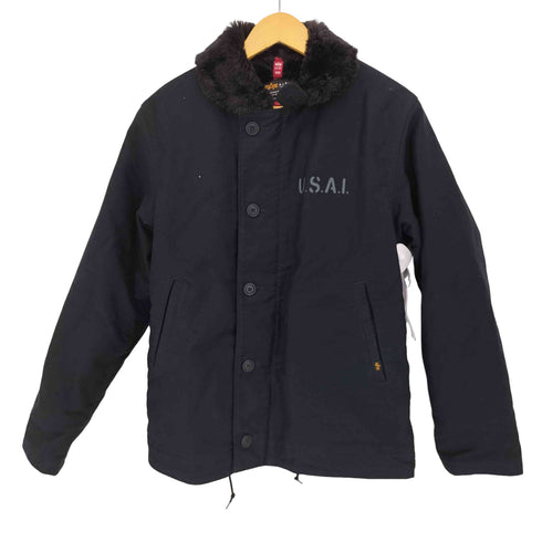 アルファインダストリーズ ALPHA INDUSTRIES N-1 デッキジャケット メンズ JPN:L