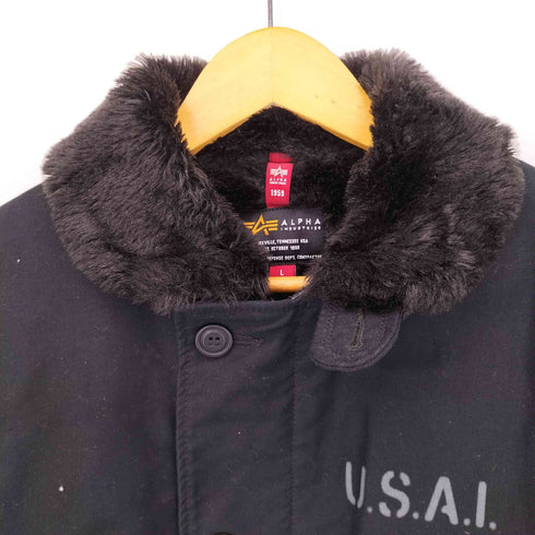 アルファインダストリーズ ALPHA INDUSTRIES N-1 デッキジャケット メンズ JPN:L