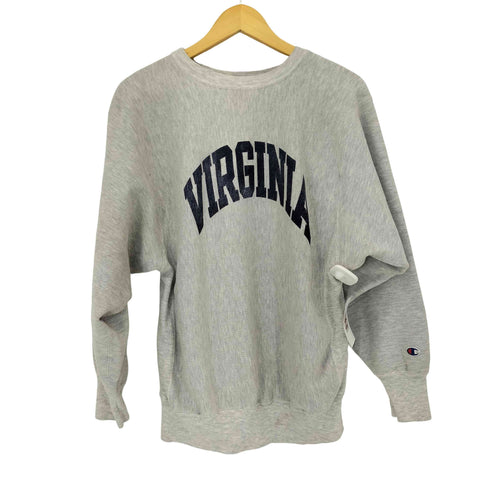 チャンピオン Champion 90S REVERSEWEAVE VERGINIA アーチラバープリント クルーネックスウェット メンズ import:XL