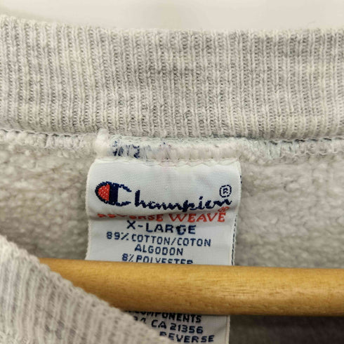 チャンピオン Champion 90S REVERSEWEAVE VERGINIA アーチラバープリント クルーネックスウェット メンズ import:XL