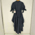 ダズリン dazzlin POLO BCS ヘムレイヤード シャツ ワンピース レディース JPN:M